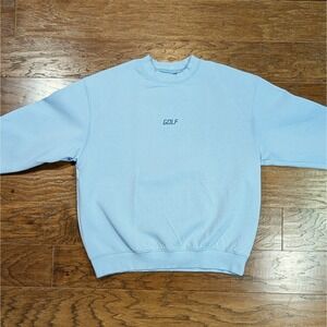 Macade Golf Women Powder Blue Oversized Pullover Size Large (22x24) NWOT